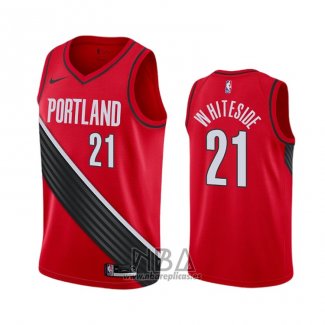 Camiseta Portland Trail Blazers Hassan Blancoside NO 21 Statement Negro