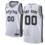 Camiseta San Antonio Spurs Personalizada 2017-18 Blanco