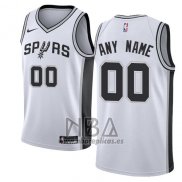 Camiseta San Antonio Spurs Personalizada 2017-18 Blanco