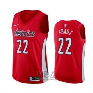 Camiseta Washington Wizards Jerian Grant NO 22 Earned 2020 Rojo