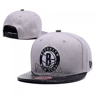 Gorra Brooklyn Nets 9FIFTY Snapback Gris