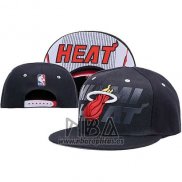 Gorra Miami Heat Snapback Negro4