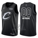 Camiseta All Star 2018 Cleveland Cavaliers Nike Personalizada Negro