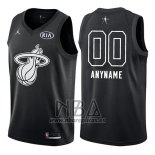 Camiseta All Star 2018 Miami Heat Nike Personalizada Negro