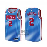 Camiseta Brooklyn Nets Blake Griffin NO 2 Classic 2020-21 Azul