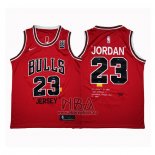 Camiseta Chicago Bulls Michael Jordan NO 23 Retro Rojo3