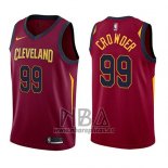 Camiseta Cleveland Cavaliers Jae Crowder NO 99 Swingman Icon 2017-18 Rojo