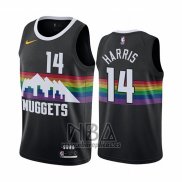 Camiseta Denver Nuggets Gary Harris NO 14 Ciudad Negro