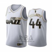 Camiseta Golden Edition Utah Jazz Bojan Bogdanovic NO 44 2019-20 Blanco