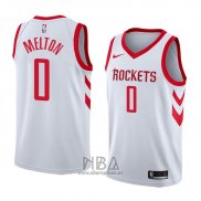 Camiseta Houston Rockets De'Anthony Melton NO 0 Association 2018 Blanco