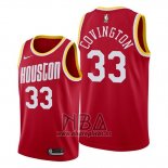 Camiseta Houston Rockets Robert Covington NO 33 Classic 2019-20 Rojo