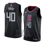 Camiseta Los Angeles Clippers Ivica Zubac NO 40 Statement 2019 Negro