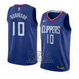 Camiseta Los Angeles Clippers Jerome Robinson NO 10 Icon 2018 Azul