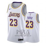 Camiseta Los Angeles Lakers Anthony Davis NO 23 Association 2019-20 Blanco