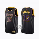 Camiseta Los Angeles Lakers Montrezl Harrell NO 15 Earned 2020-21 Negro