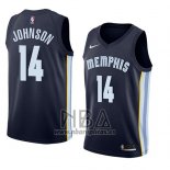 Camiseta Memphis Grizzlies Brice Johnson NO 14 Icon 2018 Azul