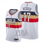 Camiseta New Orleans Pelicans J.j. Redick NO 17 Earned Blanco