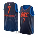 Camiseta Oklahoma City Thunder Timothe Luwawu-Cabarrot NO 7 Statement 2018 Azul