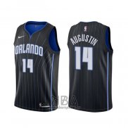 Camiseta Orlando Magic D.j. Augustin NO 14 Statement Negro