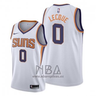 Camiseta Phoenix Suns Jalen Lecque NO 0 Association 2019-20 Blanco