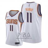 Camiseta Phoenix Suns Ricky Rubio NO 11 Association Blanco