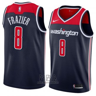 Camiseta Washington Wizards Tim Frazier NO 8 Statement 2018 Negro