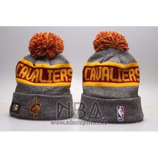 Gorro Beanie Cleveland Cavaliers Amarillo Gris