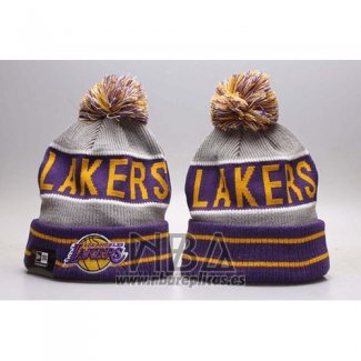 Gorro Beanie Los Angeles Lakers Violeta