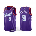 Camiseta 2020 Rising Star Rj Barrett NO 9 World Violeta