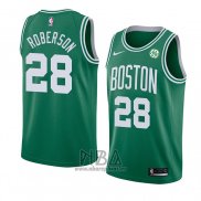 Camiseta Boston Celtics Jeff Roberson NO 28 Icon 2018 Verde