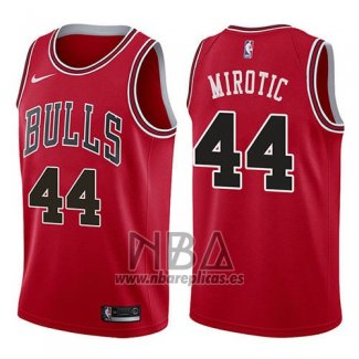 Camiseta Chicago Bulls Nikola Mirotic NO 44 Icon 2017-18 Rojo