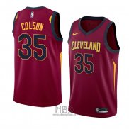 Camiseta Cleveland Cavaliers Bonzie Colson NO 35 Icon 2018 Rojo