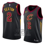 Camiseta Cleveland Cavaliers Collin Sexton NO 2 Statement 2018 Negro