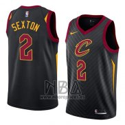 Camiseta Cleveland Cavaliers Collin Sexton NO 2 Statement 2018 Negro