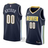 Camiseta Denver Nuggets Darrell Arthur NO 00 Icon 2018 Azul