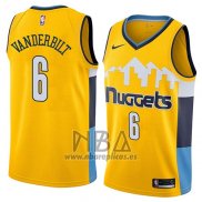 Camiseta Denver Nuggets Jarred Vanderbilt NO 6 Statement 2018 Amarillo