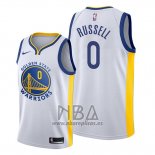 Camiseta Golden State Warriors D'angelo Russell NO 0 Association Blanco