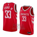 Camiseta Houston Rockets James Ennis III NO 33 Icon 2018 Rojo