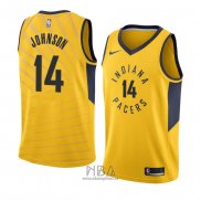 Camiseta Indiana Pacers Omari Johnson NO 14 Statement 2018 Amarillo