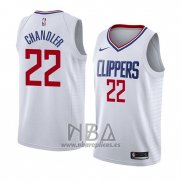 Camiseta Los Angeles Clippers Wilson Chandler NO 22 Association 2018 Blanco