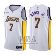 Camiseta Los Angeles Lakers Larry Nance Jr. NO 7 Association 2017-18 Blanco