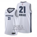 Camiseta Memphis Grizzlies Dwight Howard NO 21 Association Blanco