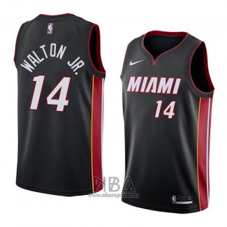 Camiseta Miami Heat Derrick Walton Jr. NO 14 Ciudad 2018 Blanco