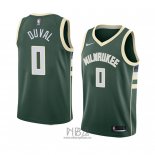 Camiseta Milwaukee Bucks Trevon Duval NO 0 Icon 2018 Verde