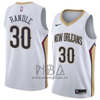 Camiseta New Orleans Pelicans Julius Randle NO 30 Association 2018 Blanco