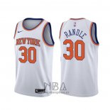 Camiseta New York Knicks Julius Randle NO 30 Association Blanco