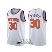 Camiseta New York Knicks Julius Randle NO 30 Association Blanco