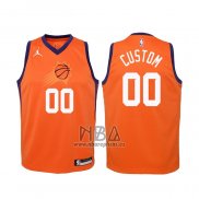 Camiseta Nino Phoenix Suns Personalizada NO 00 Statement 2020-21 Naranja