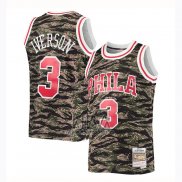 Camiseta Philadelphia 76ers Allen Iverson NO 3 Hardwood Classics 1996-97 Camuflaje