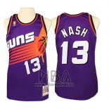 Camiseta Phoenix Suns Steve Nash NO 13 Retro Violeta